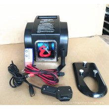 Boat Winch 3500 Lbs Portable Electric Winch with Synthetic Rope